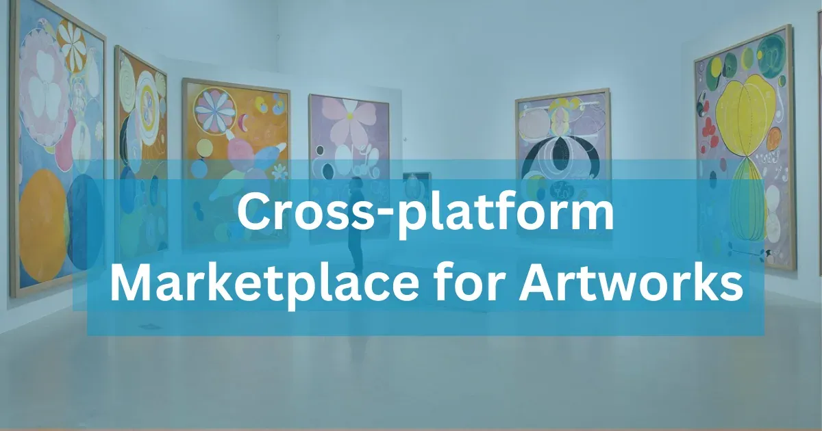 Cross-platform Marketplace For Artworks, Artists & Collectors case study thumbnail