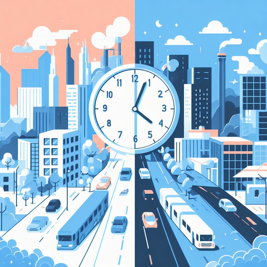 Time zone differences in outsourcing software 